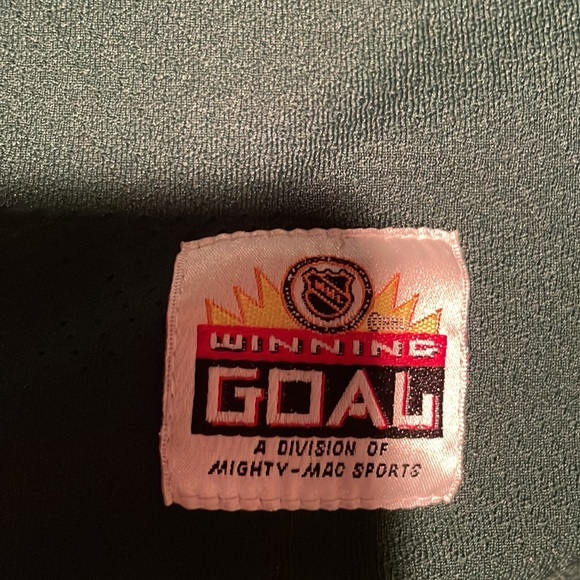 Vintage Dallas Stars Green Jersey size XL(18) - Picture 6 of 10